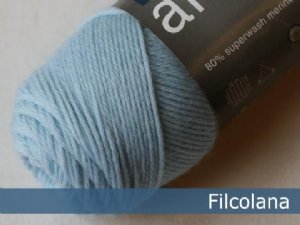 salg af Arwetta strømpegarn Ice Blue