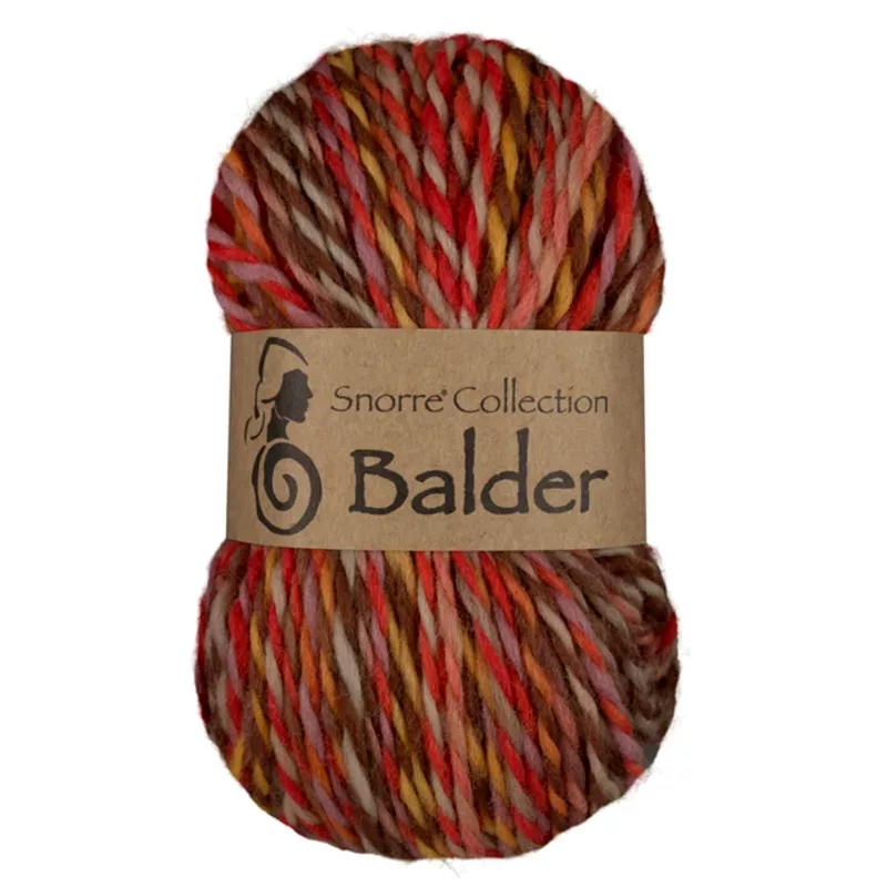 salg af Balder Viking Garn, Brændt orange farver