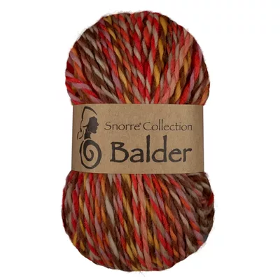 salg af Balder Viking Garn, Brændt orange farver