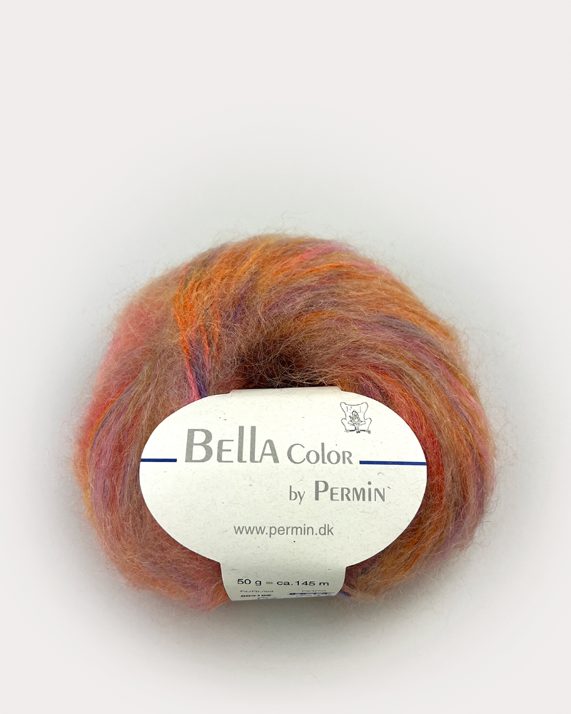 salg af Bella Mohair Brændt orange