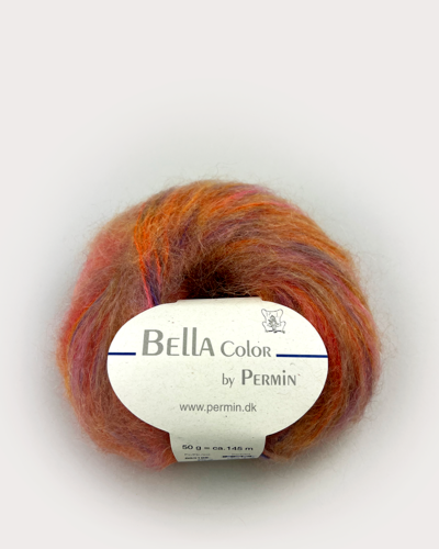 salg af Bella Mohair Brændt orange