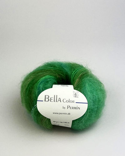 salg af Bella mohair Grøn multi