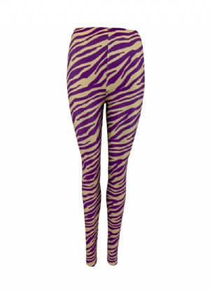 salg af Black colour leggings i lilla/lavendel