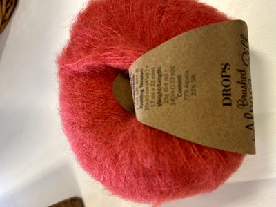 salg af Brushed Alpakka silk fv 06 coral