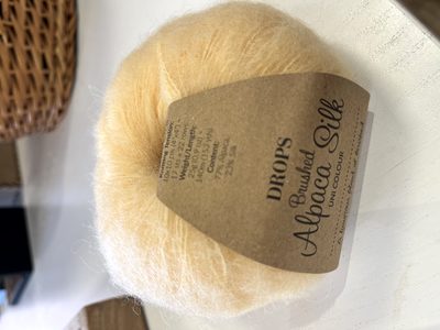 salg af Brushed Alpakka silk fv 30 Gul