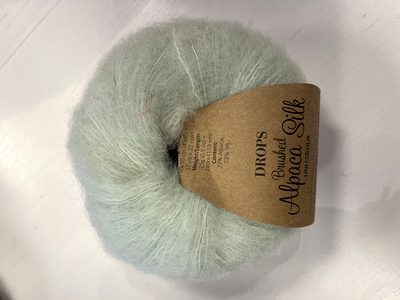 salg af Brushed alpakke silk fv 33 lys mint