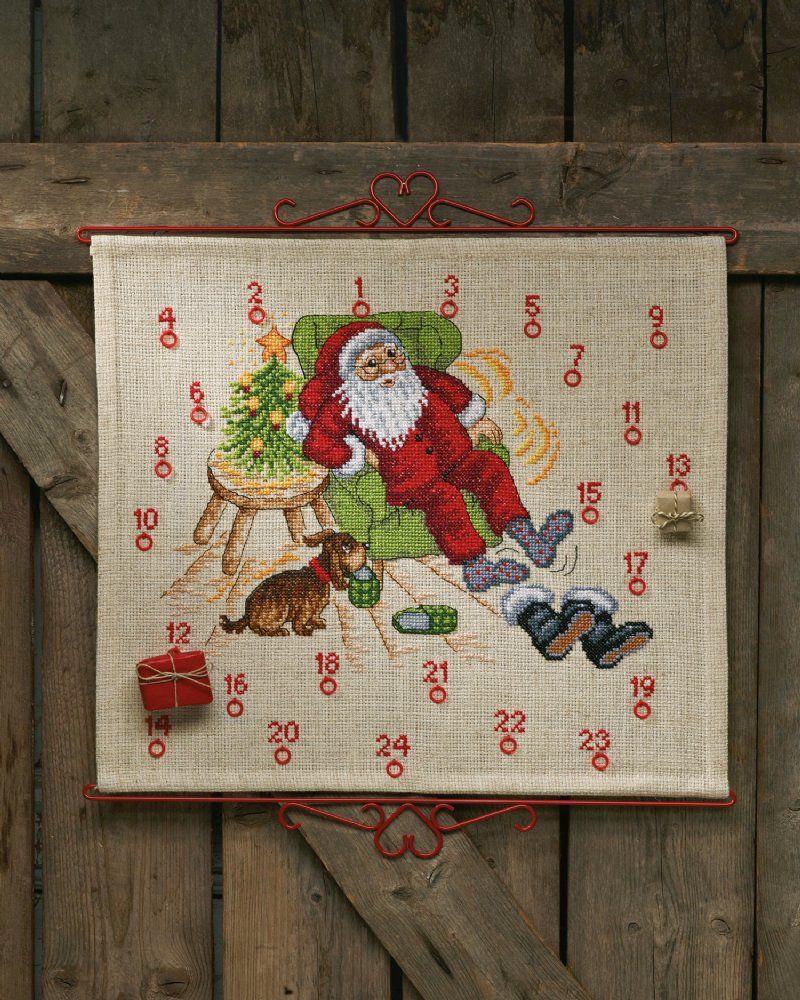salg af Julekalender Permin "Julemand lænestol"