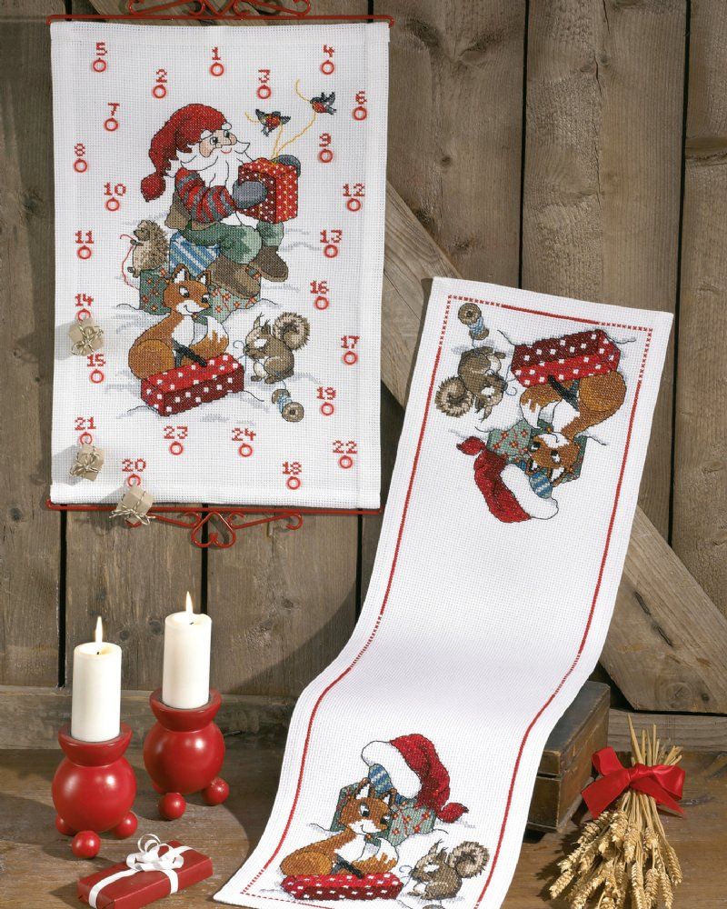 salg af Julekalender Permin "Nisser og egern"