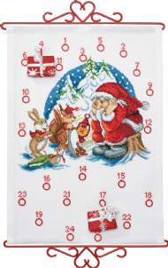 salg af Julekalender Permin "Julemand får gaver"