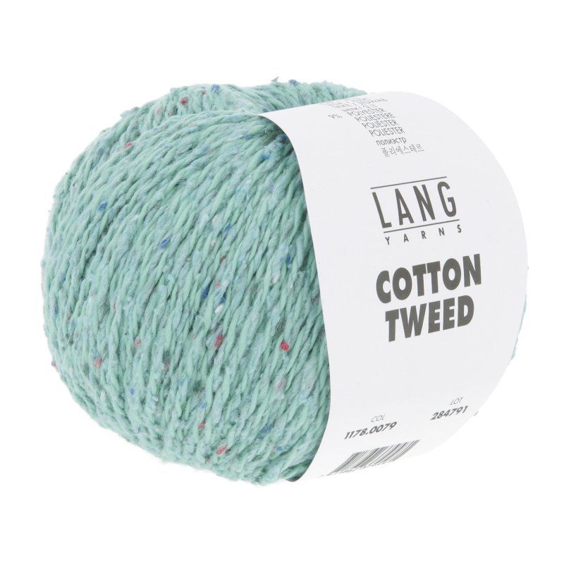 salg af Lang yarns Cotton tweed Turkies fv 79