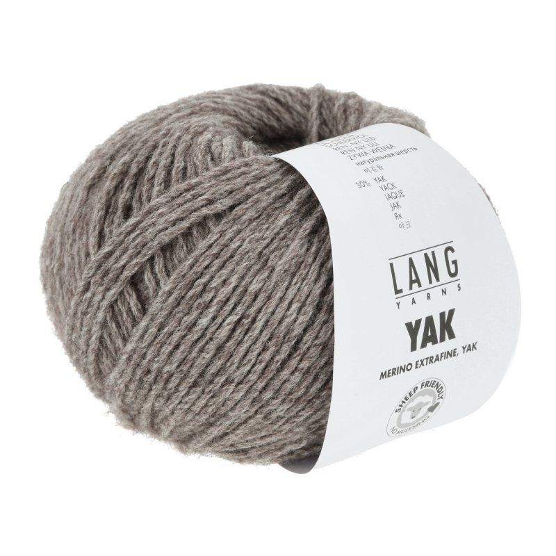 salg af Lang Yarns Yak Støvet Brun
