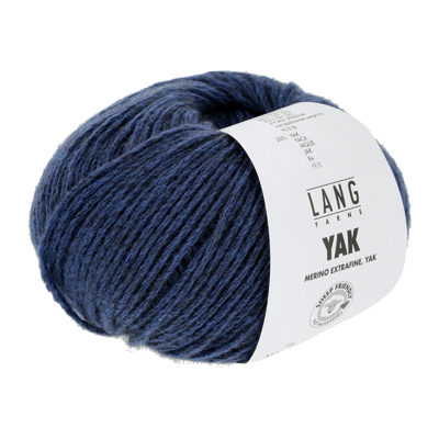 salg af Lang yarns Yak Blå