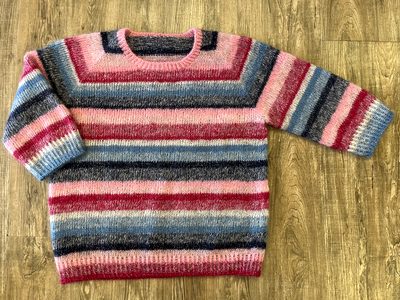 salg af Lola Ramona Strikke Kit   STR S-M-L DROPS tynd silk mohair
