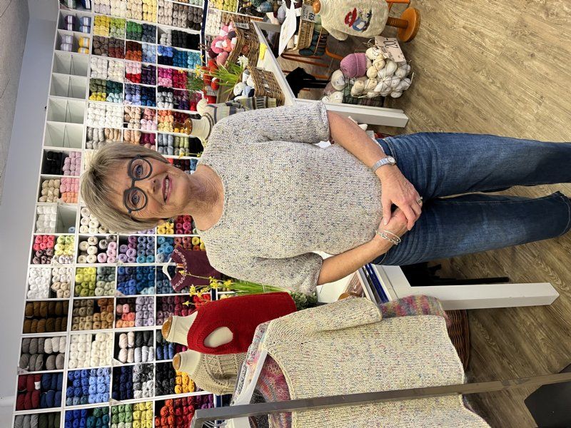 salg af Majbritt Strik, (Medfølger V. køb af garn)