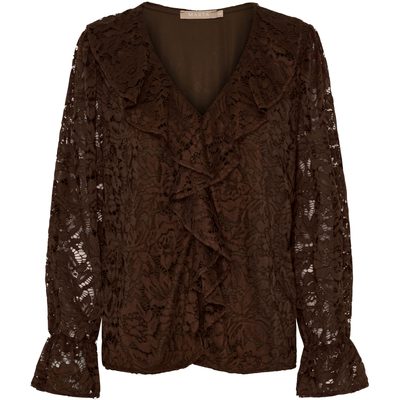 salg af Marta Blonde bluse Brun