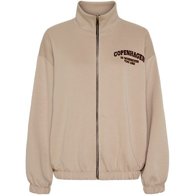 salg af Marta Cardigan med "Copenhagen" tryk på ryggen