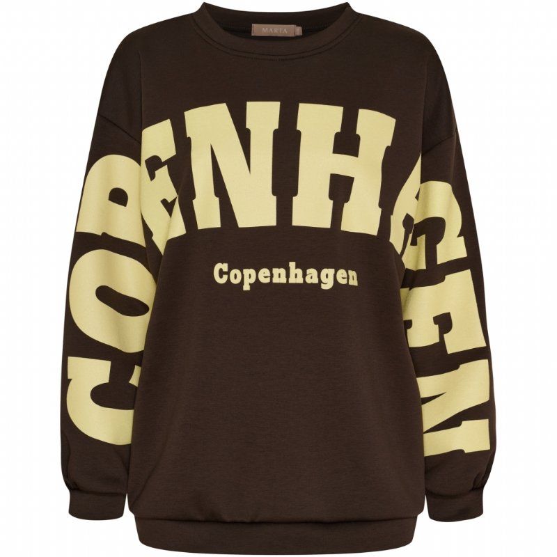 salg af Marta Copenhagen  Sweaters brun/gul