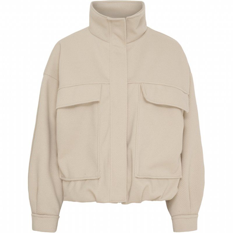 salg af Marta Jakke Oversize Sand farvet