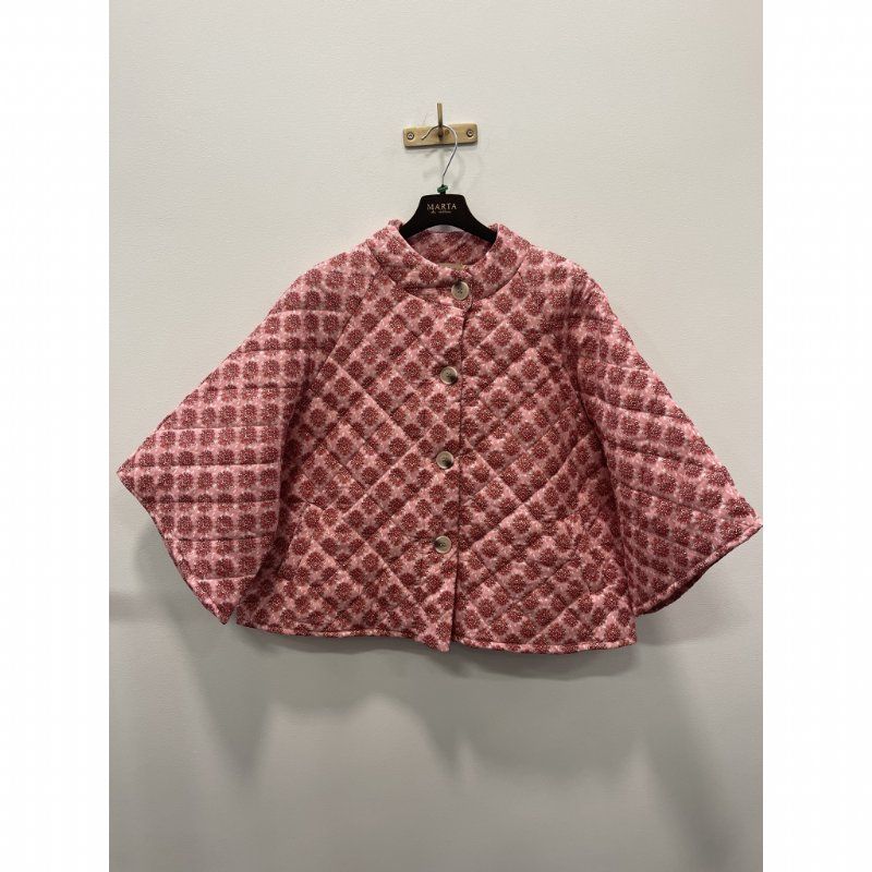 salg af Marta Rosa/lyserød vatteret jakke