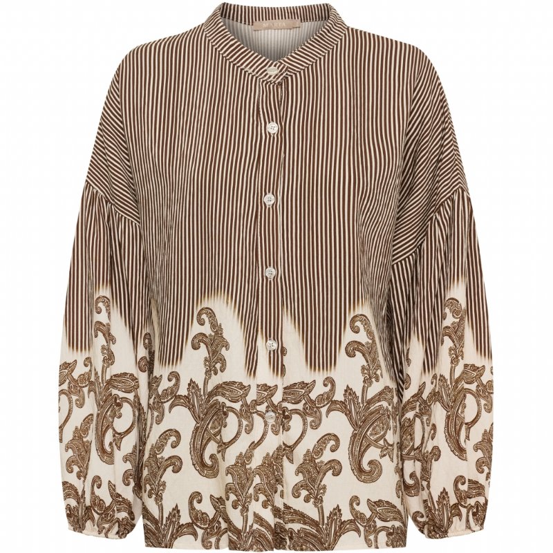 salg af Marta Skjorte bluse brun
