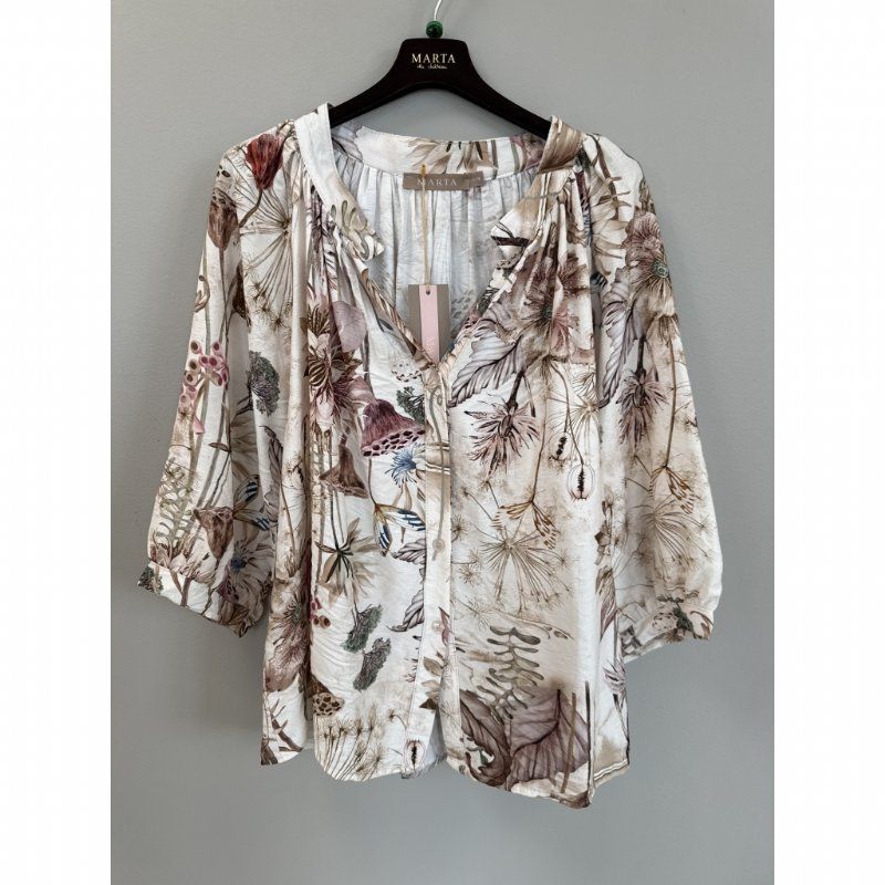 salg af Marta skjorte bluse med print