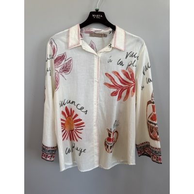 salg af Marta skjorte bluse med print