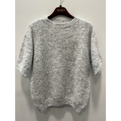 salg af Marta strik bluse Grå