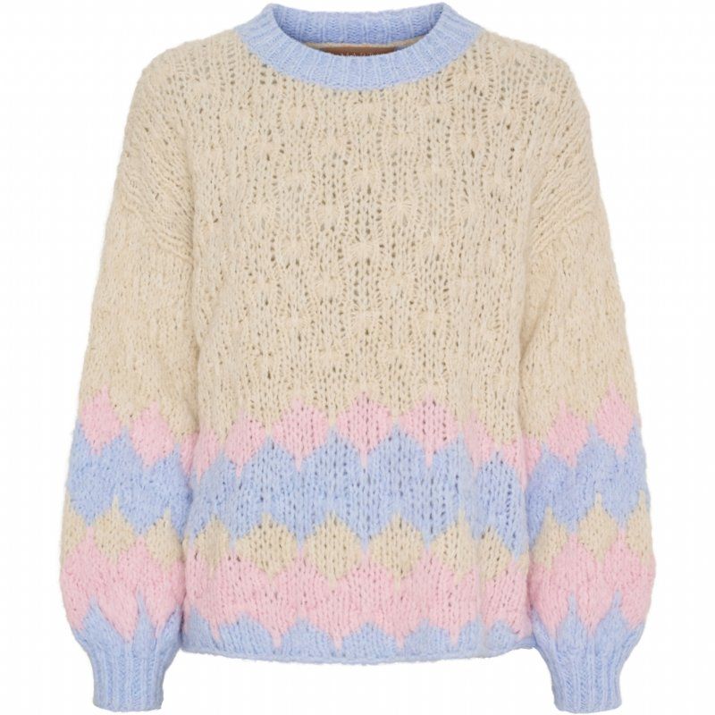 salg af Marta strik bluse i kraftig garn