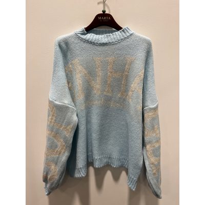 salg af Marta strik lyseblå