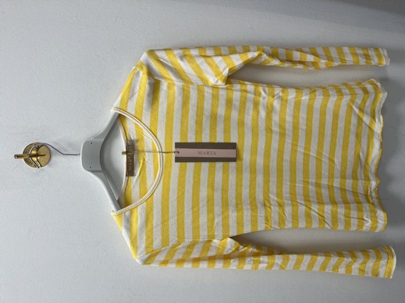 salg af Marta T-shirt Gul Strib