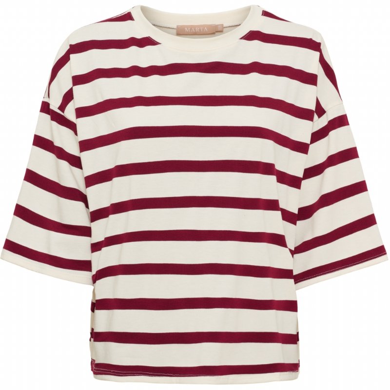 salg af Marta T-shirt Vin rød