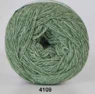 salg af Organic wool Cotton grøn 4109 fra hjertegarn
