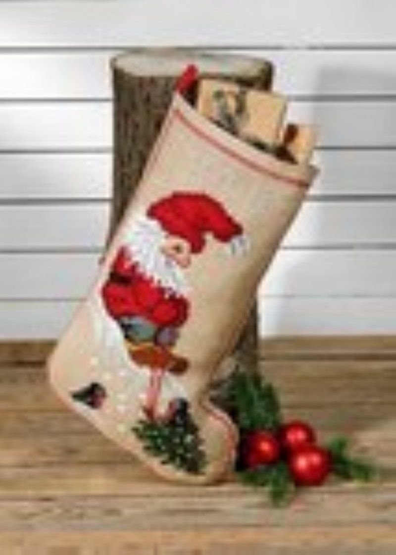 salg af Permin jule sok med nisse og fugle