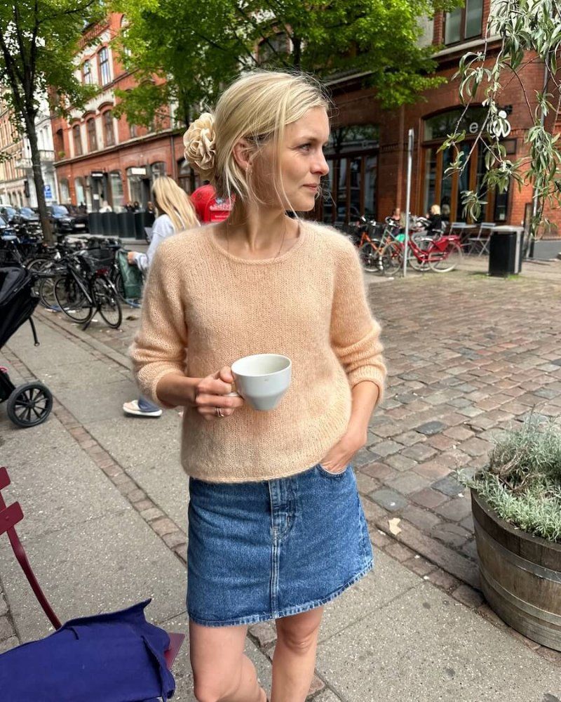 salg af Petite Knit opskrift til Kumulus O-neck