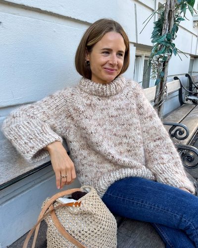 salg af Petite Knit opskrift til Marble