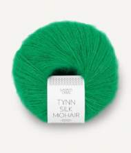 salg af Tynd Silk Mohair Stærk Grøn