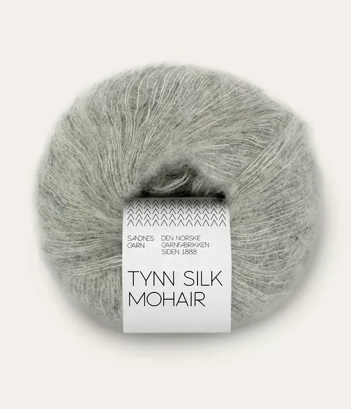 salg af Sandnes Tynd Silk Mohair Grå