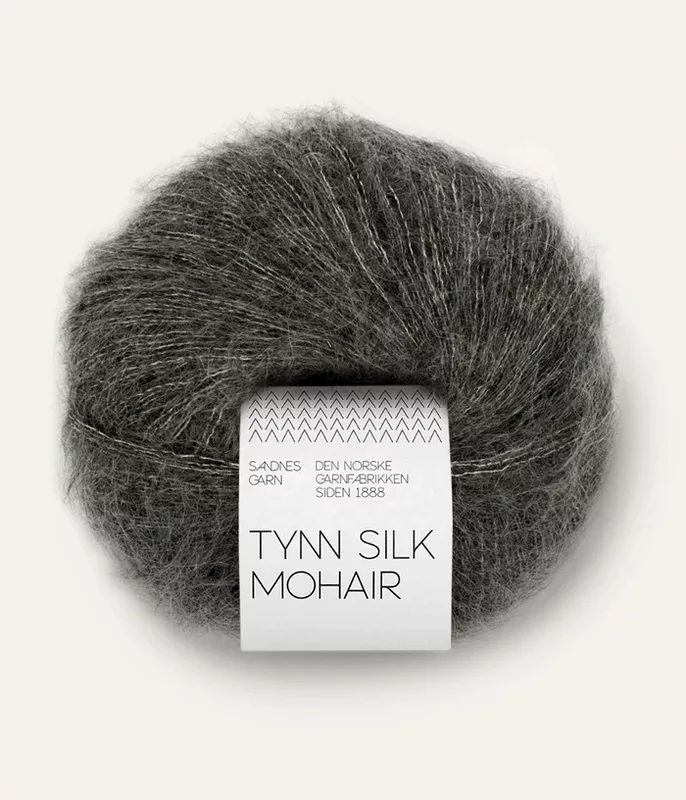 salg af Sandnes Tynd silk mohair mellem grå