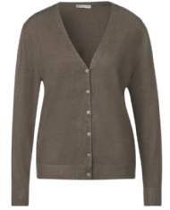 salg af Street One - Brun strik cardigan