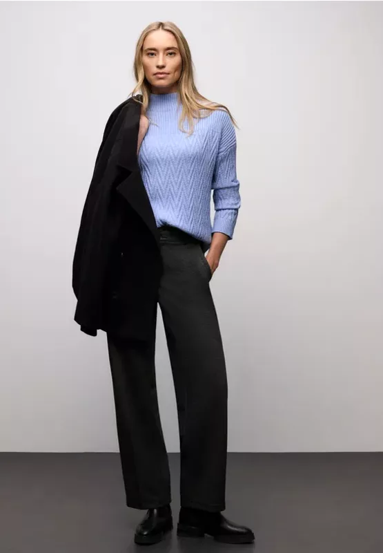 salg af Street One Strik i Himmel blå