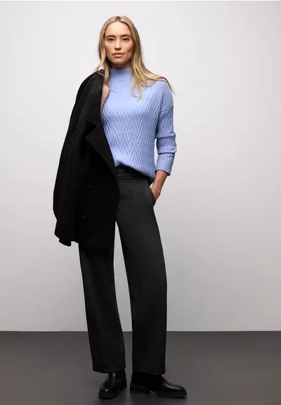 salg af Street One Strik i Himmel blå