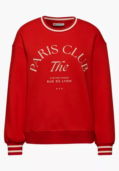 salg af Street One sweaters i Rød med print