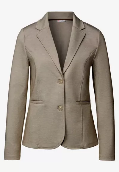 salg af Street Ons Blazer jakke Sand farvet med stretch