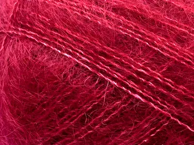 salg af Tilia silk mohair  Vin-rød