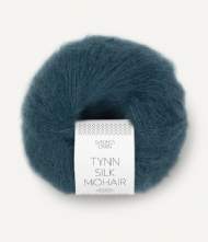 salg af Tynd Silk Mohair Petrol